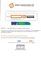 Mobile Screenshot of mwst-berechnen.de